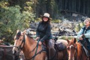 Ride into Banff's backcountry on a horseback vacation